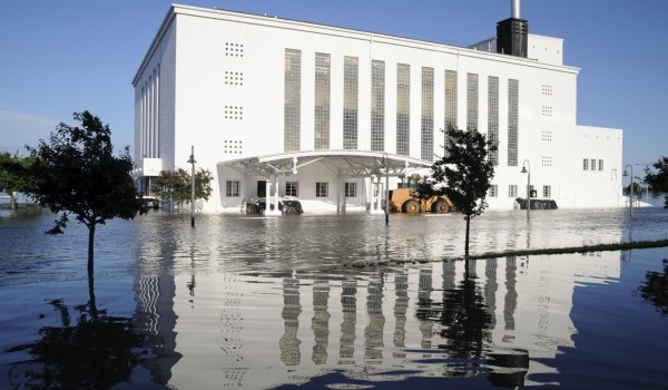 Flooded Building