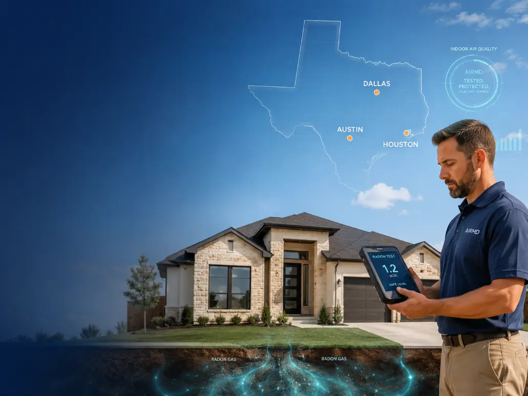 Radon Testing in Austin, Dallas, and Houston